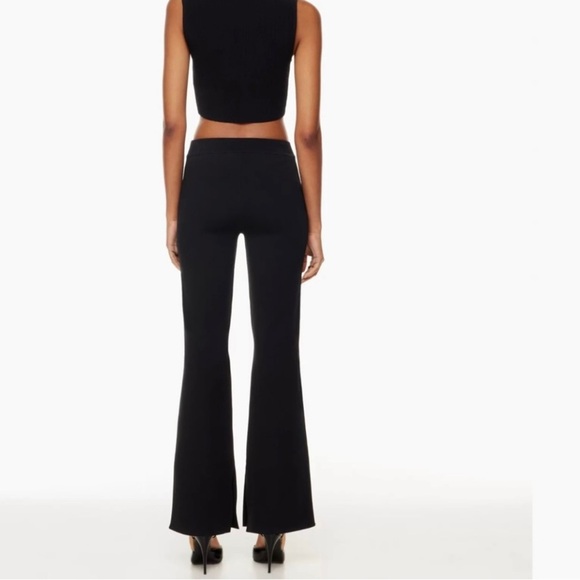 Aritzia Ten By Babaton Black Paramount Pull On Bootcut Pant Size M - Picture 4 of 12